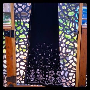 Sequined black dress ,beautiful!!